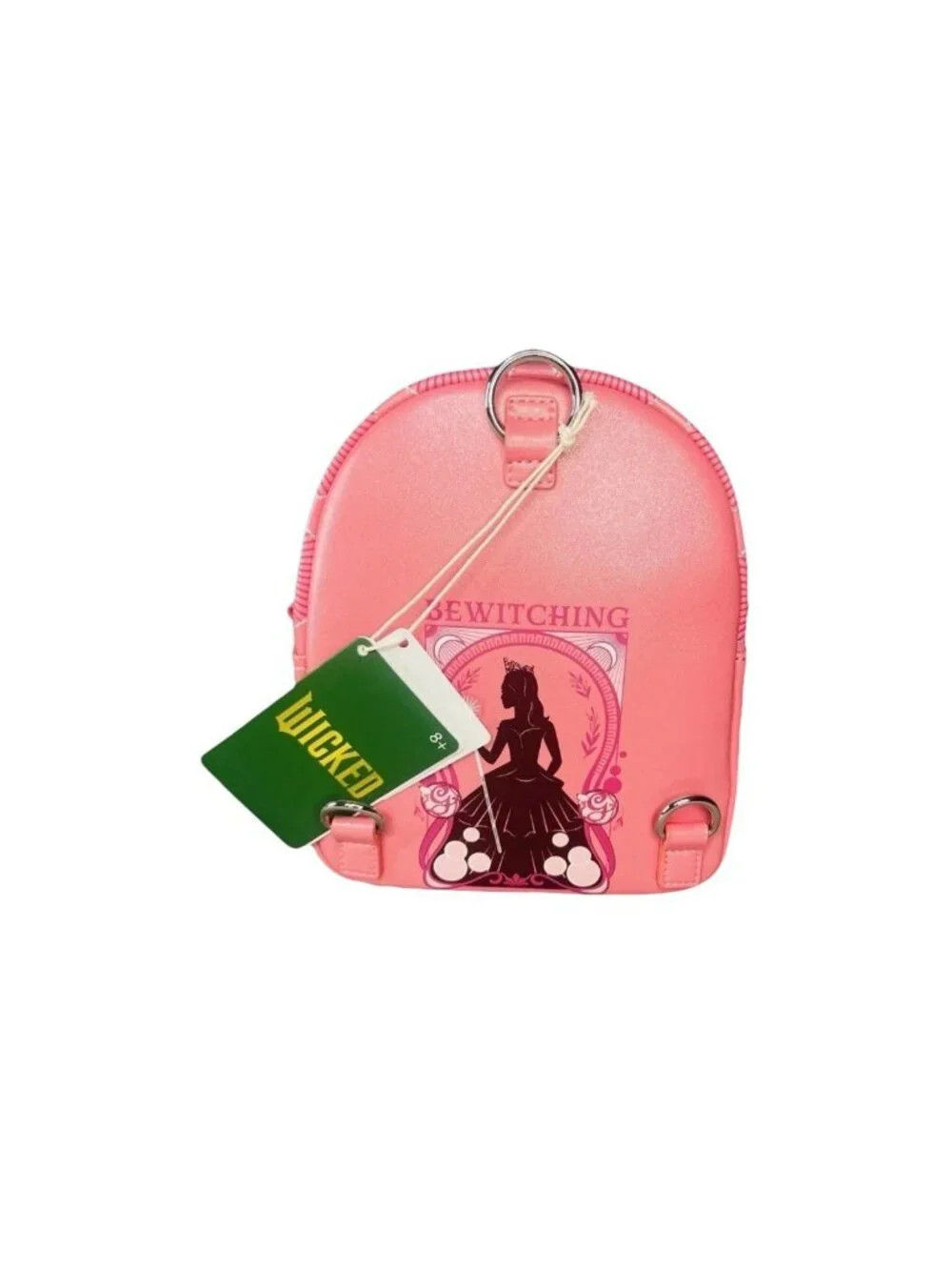 Loungefly Wicked Glinda Convertible Exclusive Pink Mini Backpack Coin Purse NWT